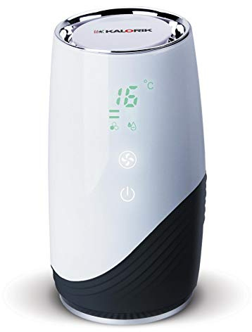 Kalorik TKG AP 1000 Tragbarer Luftreiniger mit Ionendiffusor, Inklusive USB-Anschluss, 4 W, Weiß/Schwarz