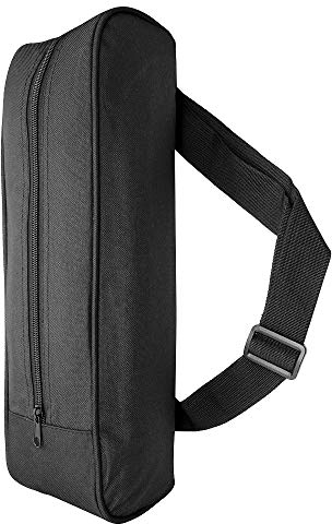 Hensych Nylonmaterial Schwarz Wasserdicht Stativ Aufbewahrungstasche tragbar Schultertasche Handtasche für Stativ/Einbeinstativ/Fotoausrüstung usw.