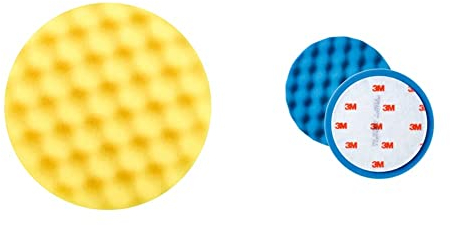 3M Perfect-it III Polierpad, Durchmesser 150mm, 2er Set & Polierschaum Ultrafina SE Anti Hologramm 150mm 50388 2 Stück