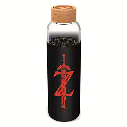 Stor Glass Bottle Silic - Zelda