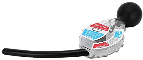 Qiilu Batterie-Hydrometer, professioneller Wagen-Schnellzyklus-Batterie-Schnellhydrometer-Diagnosetester Schnelles Erkennungswerkzeug