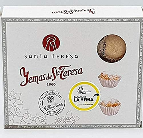 Yemas de Santa Teresa - 12 unidades, 140 gramos