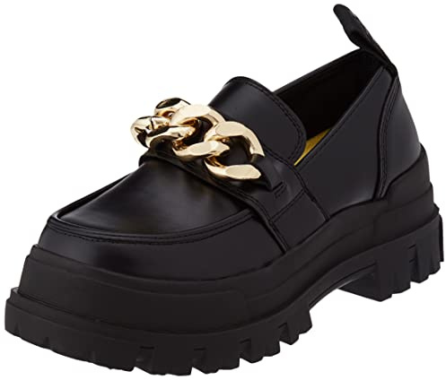 Buffalo Damen Aspha Loafer ChainHalblange Stiefel