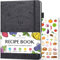 Libro de recetas Legend – Libro de cocina familiar en blanco para escribir en tus propias recetas – Diario de cocina vacío – Cuaderno de cocina personalizado, tapa dura, formato grande de 7 x 10