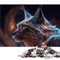 Puzzles 1000 Teile für Erwachsene Tier Luchs Puzzle für Erwachsene Papppuzzles Denksportaufgaben für Erwachsene (Größe 26x38cm)