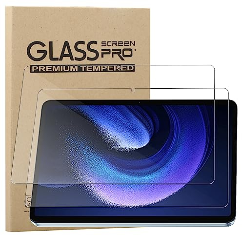 KZIOACSH [2 Unidades] Protector de Pantalla para Xiaomi Pad 6/Xiaomi Pad 6 Pro，[9H Dureza] [Alta Definicion] [Anti-Arañazos] Cristal Templado para Xiaomi Pad 6/Xiaomi Pad 6 Pro