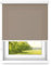time4blinds Tenda a Rullo a Sospensione Libera in Cassetta di Alluminio – Tende da Cucina per Finestre – Persiane per Finestre per Interni – 1400x2500mm – Marrone – Lato Destro