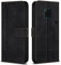 Bravoday Hülle für Huawei Mate 20 Pro, PU Ledertasche Handyhülle Flip Schutzhülle Kompatibel mit Huawei Mate 20 Pro, mit Kartenfäch & Kickstand, Schwarz