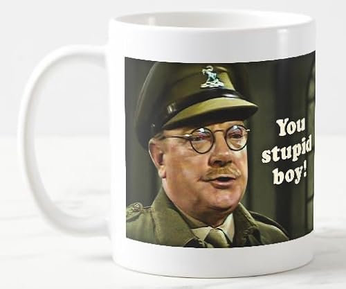 Generic Dad's Army Stupid Boy Multicoloured Ceramic 11oz Mug/Cup Tea/Coffee Mug
