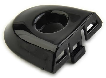 KSJFEQS [Replacement] 1pc Drivers Door Lock Cover for Nissan for Juke for Micra OEM 806441KK0 ​ABS Accessory Black Car Door Handles Exterior Part