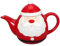 ABOOFAN Weihnachtsbaum- Keramik-Weihnachtsmann-Teekessel Lose Vintage-Keramik- Kaffeekanne Wasserkanne