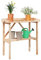 Pflanztisch mit Ablage 78x38x82,5 cm Massivholz Tanne, kangmusi156349