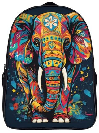 Elephant Schulrucksack Schultaschen-Set Für Teenager Schulranzen Rucksack Campus Laptop Backpack 40x28x16cm