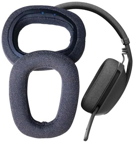 Ear Pads of Zone Vibe 100 Compatible with Zone Vibe 125,G435 Lightspeed Gaming Headset,Replacement Ear Cushions Repair Parts (Graphite 1 Pair)