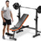 XDDIAS 350KG Hantelbank Multifunktion Trainingsbank mit Ablage, Verstellbare Hantelbank mit 7Fach Rückenlehne Bankdrücken Bank für zuhause Heimtraining