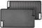 TOPWISH Teppanyaki - Plancha de hierro fundido para placas de inducción, gas con 2 asas laterales, 45,9 x 25,9 x 1,7 cm, 1 paquete