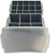 Ice Cube Tray with Lid LBMONKEY Large Flexible Food Grade Silicone Big Deep Reusable Moulds for Soup Baby Food Meals Cocktail Whisky Egg Drinks Baking Freezer (Grey, 15&6 Squares)