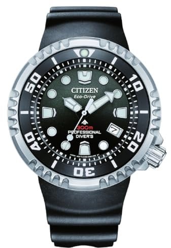Citizen Herren Analog Eco-Drive Armbanduhr Promaster Dive