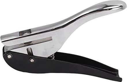 ZASCHMOY Herramienta de Perforación de Agujeros de Acero de Precisión con Agarre Resistente a Deslizamiento de 8 Mm y Posicionamiento Preciso para Metal y Papel, Diseño Compacto Portátil (Alicates