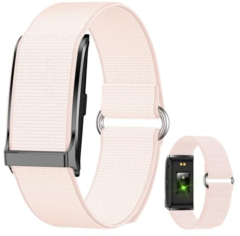 Denash Smart Health Wristband, Magnetisches Wearable Sport Fitness Tracker, Smart Armband mit Überwachung von Herzfrequenz, Schlaf, Blutsauerstoff, Mehr Als 120+ Sportmodi für Damen Herrn (Rosa)