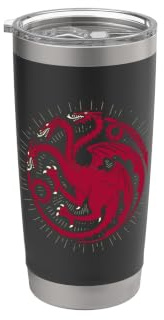 Game of Thrones Targaryen Sigil Logo Stainless Steel Insulated Tumbler