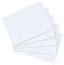 herlitz-10621290- Karteikarten, DIN A5, kariert, weiss VE=