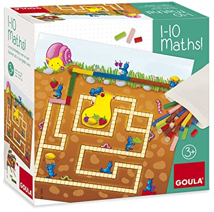 Jumbo Spiele D53405 - 1-10, Mathe, Lernspielzeug