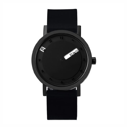 Projects Uhr (Will-Harris) - Till Stahl IP Schwarz - Silikon (40mm) Unisex