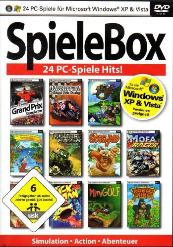 SpieleBox - 24 originale PC-Spiele