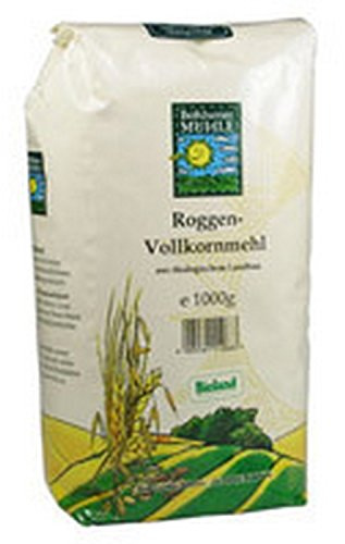 Bohlsener Mühle Roggenvollkornmehl 1er Pack (1 x 1000 g ) - Bio