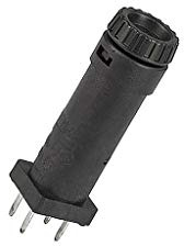 3101.0045 Buchse zylindrische Sicherungen Montage: THT 5x20mm -40-85°C SCHURTER