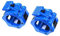 Bestland 25mm/50mm Barbell Halsbänder Hantelverschlüsse Hantelstangen Verschluss Barbell Collar für Olympische Hantel - 1 Paar (Blau, 25mm)