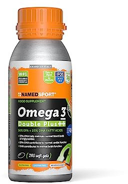 Omega 3 Double Plus 240 softgel - fornisce la più elevata concentrazione di EPA e DHA per capsula softgel e rappresenta l’innovazione più avanzata nella ricerca e nella tecnologia produttiva