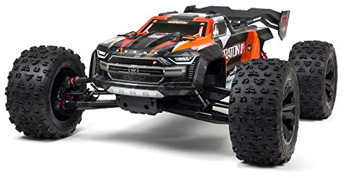 ARRMA RC Truck 1/5 KRATON 4X4 8S BLX Brushless Speed Monster Truck RTR (Batterie und Ladegerät nicht enthalten), Orange, ARA110002T2
