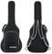Donner Custodia Chitarra Acustica da 40 41 pollici, Imbottita da 5mm Impermeabile, Borsa morbida per Chitarra Acustica Solida con Cinghie Regolabili, Tessuto Resistente all'acqua Due Tasche