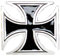 Eiserne Kreuz - Gürtelschnalle/Buckle für Gürtel | Militaria Rocker Biker Ledergürtel