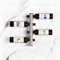 Cokritsm Weinflaschenhalter Wand, Weinflaschenhalter 8 Flaschen Wein, Edelstahl Weinregale Flaschenregal FüR Rotwein, GeträNke, LiköRflaschen, Flaschenanzeige Weinlagerung Organizer Halter