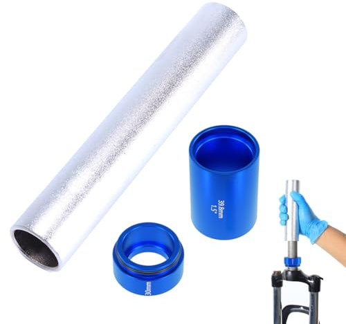 Crown Race Setting Tool, 3PCS Bike Fork Crown Race Setting Tool, Bicycle Fork Nut Setting Installer, Bicycle Repairing Front Fork Setter Kit 28.6mm