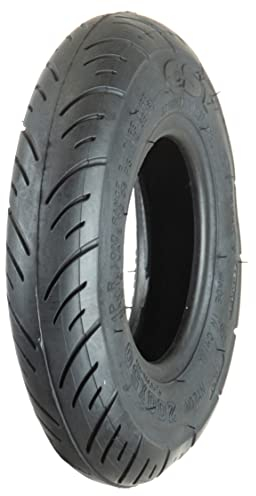 CST C-9349 E-Scooter Reifen, 200 x 50 mm, 8 Zoll, Ersatzreifen für Elektroroller, schwarz, inkl. Schlauch Ventil TR 87