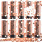 Konfettikanone Geburtstag, XiXiRan Konfetti Popper Hochzeit, Konfetti Gold, Party Popper Konfetti, Party Konfettikanone Weiß, Konfetti Pistolen Set, Confetti Cannons, Konfetti Bombe (Roségold)