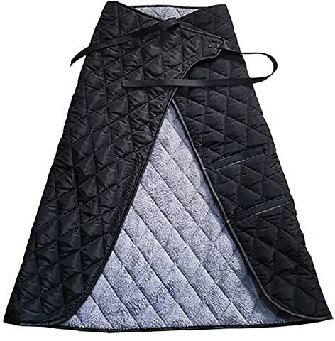 MOUSKE Winter Wheelchair Blanket, Waterproof Fleece Lining Comfortable Aldult Keep Warm Windproof Lower Body Leg Cozy Cover for the Elderly Disabled Seniors
