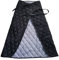 Manta de invierno para silla de ruedas, forro polar impermeable, cómoda para mantener el calor, resistente al viento, parte inferior del cuerpo, cubierta acogedora para personas mayores