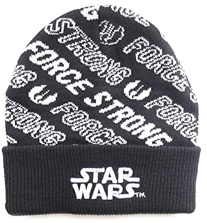 Star Wars - Force Repeat Schwarzes Beanie