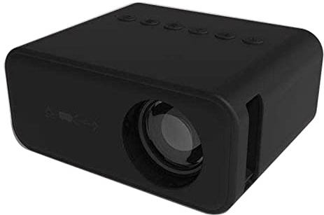 Mini Video Projector 1080P Portable Projector Compatible with USB|Android IOS Phone, 100in projection, Tech Gadgets Outdoor Projector Mini TV for Home /Camping, Cool Stuff (Black)