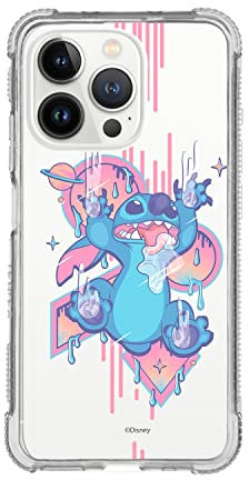 Official Stitch Babas iPhone 13 Pro Case Reinforced Transparent to Protect Your Mobile Phone. Choose the Case Type You Like Best with Official Disney License