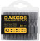 DAKCOS T30 Torx Bit, 20PCS Impact Driver Bits, 1/4 Screwdriver Bit Sets, Premium S2 Alloy Steel Bits, 25mm Long