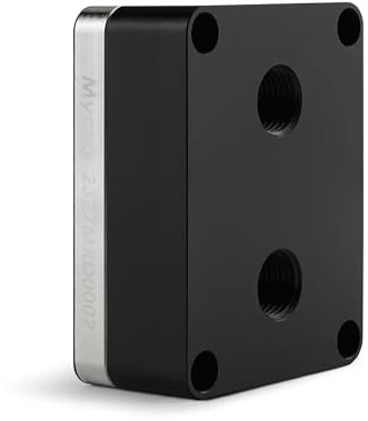 Thermal Grizzly AM5 Mycro Direct-Die - Wasserkühler für AMDs Ryzen-7000-Prozessoren- Ersetzt den Socket-Aktivierungsmechanismus - CNC bearbeitete POM Abeckung - G1/4-Zoll-Anschlüsse