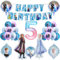 5 Jahre alt Frozen Geburtstagsballon-Set, Frozen Ballon Elsa Prinzessin Ballon Anna Prinzessin Ballon, Gefrorener Ballon Geburtstag Party Dekoration