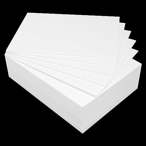 Aselected 10 Stück A4 (210 x 297 mm) Kt Board 3 mm dick Polystyrol-Schaumstoffplatten für Poster-Herstellung, Modellschule, Projekte, Hochzeit, Basteln, Display (weiß)