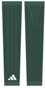 adidas Core Compression - Manga de brazo de fútbol americano para hombre, Verde oscuro, L-XL